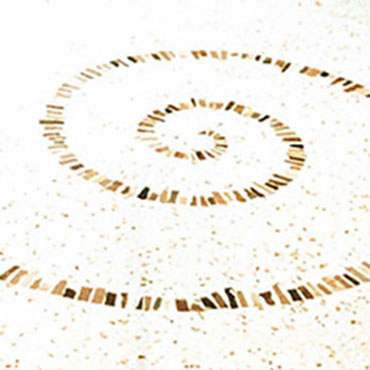 Piano per tavolo Graniglia e mosaico di marmo, cm.110x140